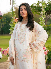 Elaf Premium Festive Chikankari Lawn Collection 3 piece Unstitched / Stitched