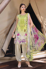 Maria B Luxury Lawn Embroidered 3 piece Unstitched / Stitched