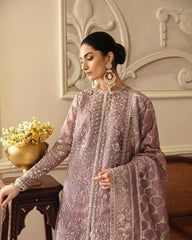 Soraya Sher Organza Emb Formal Collection 3 Piece Unstitch / Stitched