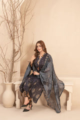 Tawakkal Luxury Lawn Embroidered 3 Piece Unstitched / Stitched