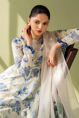 Baroque Embroiderey Lawn Collection 3 Piece Unstitched / Stitched