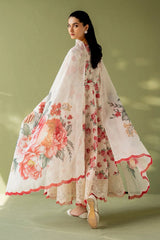 Baroque Embroiderey Lawn Collection 3 Piece Unstitched / Stitched