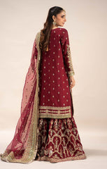 Maria B Raw Silk Luxury Collection 3 piece Unstitched / Stitched