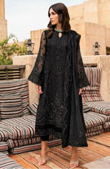 Gulaal Embroidered Chiffon Wedding Collection 3 Piece Unstitched / Stitched
