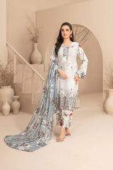Laiq by Tawakkal  Luxury Lawn Emb Collection 3Piece Unstitched / Stitched