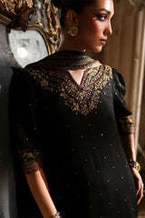 Azure Luxury Chiffon Embroidered 3 Piece Unstitched / Stitched
