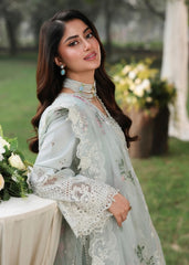 Sadrinia Luxury Lawn Chikan Kari Embroidered 3 Piece Unstitched / Stitched