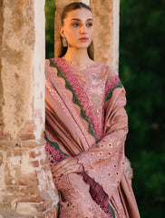 Bin Ilyas Luxury Lawn Embroidered Dress 3Piece Unstithced / Stitched