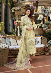 Elaf New Arrival Luxury Lawn Embroidery 3 Piece Unstitched / Stitched