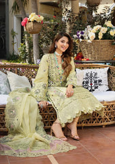 Elaf New Arrival Luxury Lawn Embroidery 3 Piece Unstitched / Stitched
