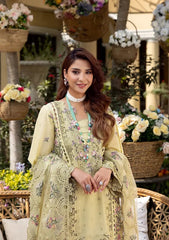 Elaf New Arrival Luxury Lawn Embroidery 3 Piece Unstitched / Stitched