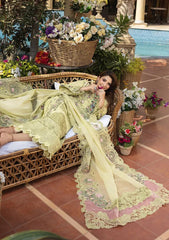 Elaf New Arrival Luxury Lawn Embroidery 3 Piece Unstitched / Stitched