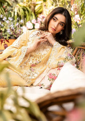 Elaf New Arrival Luxury Lawn Embroidery 3 Piece Unstitched / Stitched