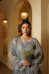 Maryams Formal Collection Chiffon Embroidery 3ps Unstitched / Stitched