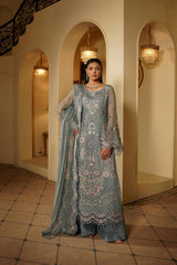 Maryams Formal Collection Chiffon Embroidery 3ps Unstitched / Stitched