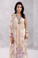 Mushq Chikankari Embroidered Lawn 3 Piece Unstitched / Stitched