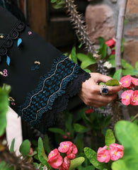 Republic Chikankari Embroidered Lawn 3 Piece Unstitched / Stitched