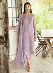 Gulaal Embroidered Chiffon Wedding Collection 3 Piece Unstitched / Stitched