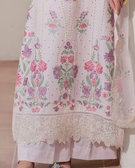 Nameera By Farooq Luxury Lawn 3 Piece Unstitched / Stitched