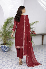 Dilkash Chiffon Wedding Collection 3 Piece Unstitched / Stitched