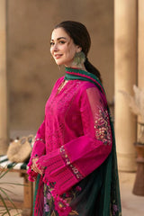 Saira Rizwan Cotton Full Embroidery Collection 3 Piece Unstitched / Stitched