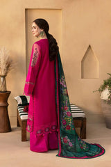 Saira Rizwan Cotton Full Embroidery Collection 3 Piece Unstitched / Stitched