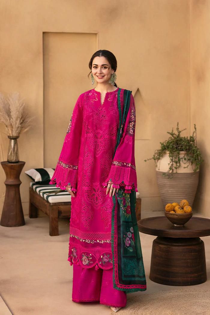 Saira Rizwan Cotton Full Embroidery Collection 3 Piece Unstitched / Stitched
