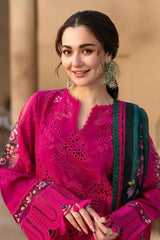 Saira Rizwan Cotton Full Embroidery Collection 3 Piece Unstitched / Stitched