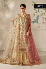 Baroque Chantelle Formal Net Collection 3 piece Unstitched / Stitched
