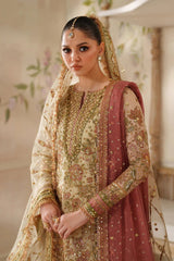 Baroque Chantelle Formal Net Collection 3 piece Unstitched / Stitched