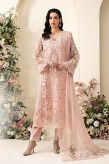 Maria B Embroidered Chiffon Collection 3 Piece Unstitched / Stitched