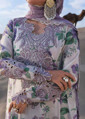 Nureh Luxury Lawn Emb Collection 3Piece Unstitched / Stitched
