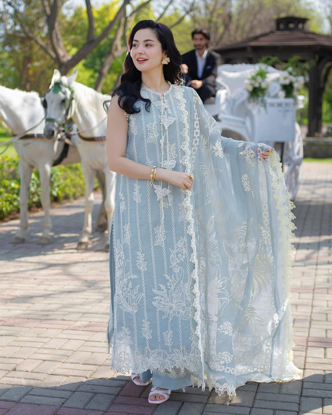 Rang Rasiya Lawn Luxury Embroidered Dress 3 Piece Unstitched / Stitched