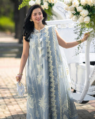 Rang Rasiya Lawn Luxury Embroidered Dress 3 Piece Unstitched / Stitched