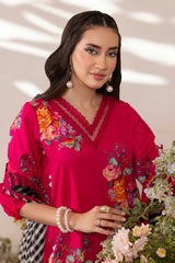 Charizma Qara Festive Lawn Embroidery 3Piece Unstitched / Stitched
