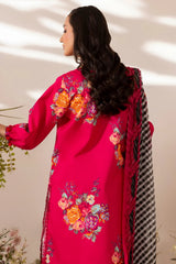 Charizma Qara Festive Lawn Embroidery 3Piece Unstitched / Stitched