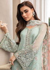 Maria B Embroidered Chiffon Collection 3 Piece Unstitched / Stitched