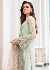 Maria B Embroidered Chiffon Collection 3 Piece Unstitched / Stitched