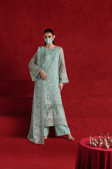 Flossie Luxury Embroidered Chiffon 3 Piece Unstitched / Stitched