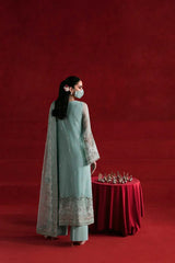 Flossie Luxury Embroidered Chiffon 3 Piece Unstitched / Stitched
