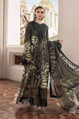 Maria B Lawn Collection Embroidered 3 piece Unstitched / Stitched