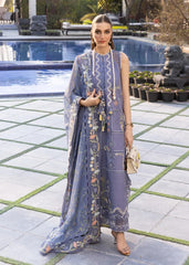Crimson Luxery Chickenkari Collection 3 Piece Unstitched / Stitched