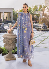 Crimson Luxery Chickenkari Collection 3 Piece Unstitched / Stitched