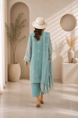 Rangre Embroidered Luxury Chiffon 3 Piece Unstitched / Stitched