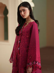 Bin Ilyas Luxury Lawn Embroidered Dress 3Piece Unstithced / Stitched