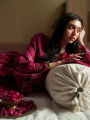 Bin Ilyas Luxury Lawn Embroidered Dress 3Piece Unstithced / Stitched