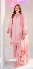 Rangrez Cotton Full Embroidery Collection 3 Piece Unstitched / Stitched