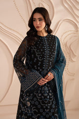 Lavish Premium Formal Collection Chiffon Embroidery 3pc unstitched / Stitched