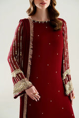 Jazmin New Arrival Luxury Chiffon Embroidered 3 Piece Unstitched / Stitched