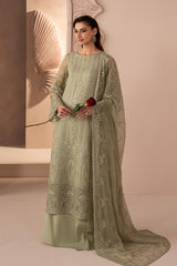 Zarish AtelierLuxury Chiffon Embroidered 3 Piece Unstitched / Stitched